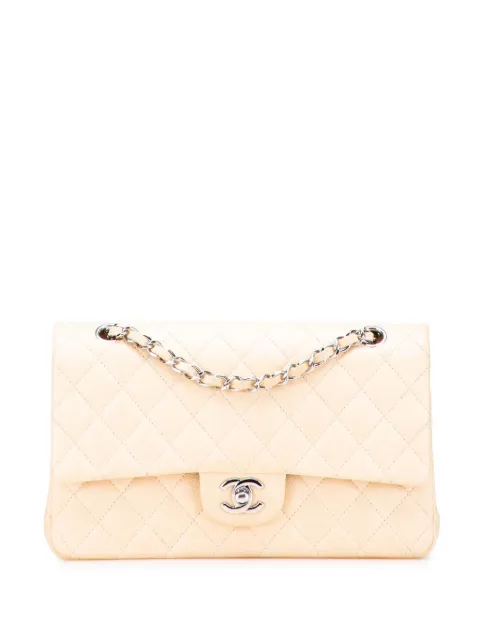 CHANEL Pre-Owned 2014 Medium Classic Caviar Double Flap shoulder bag Brown LSGJAB6S93AMCJ20