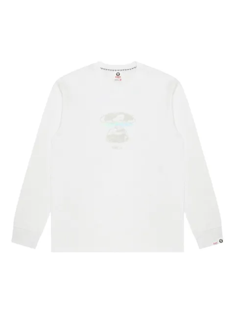 AAPE BY *A BATHING APE® long-sleeved t-shirt White ALT1729XXP
