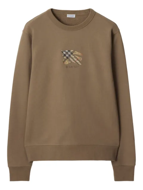 Burberry Knight Check cotton sweatshirt Brown 8116084