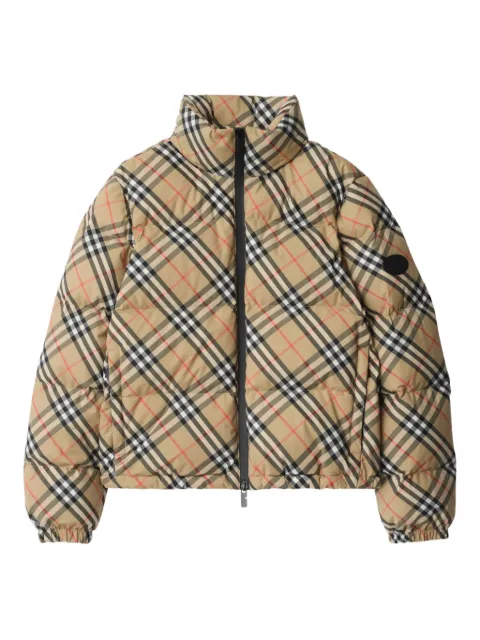 Burberry Check Ambleside puffer jacket Neutrals 8110249