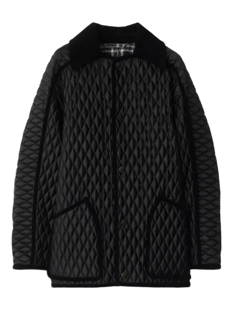 Burberry quilted nylon Floriston jacket Black 8113603