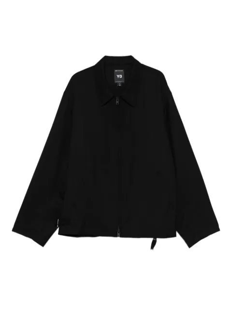 Y-3 zip-fastening jacket Black JZ0898
