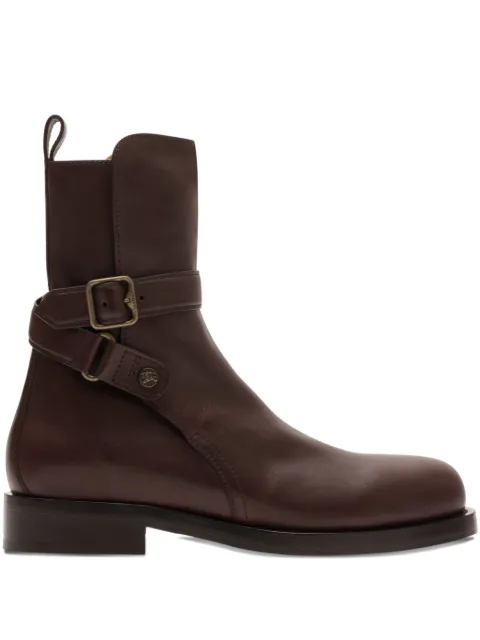 Burberry leather Ledger Jodphur boots Brown 8114891