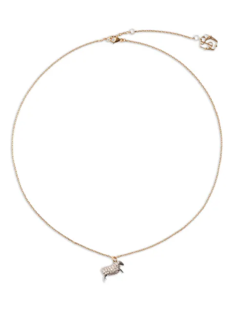 Burberry Sheep charm necklace Gold 8112029