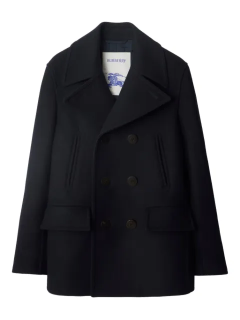 Burberry wool pea coat Blue 8115005
