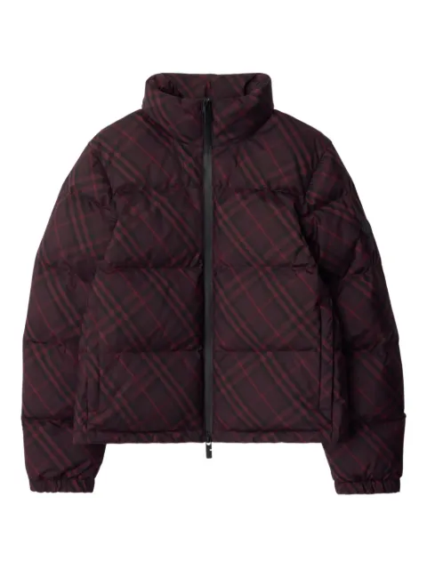 Burberry Check Ambleside puffer jacket Red 8115472
