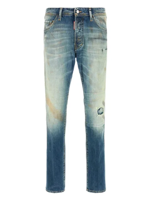 DSQUARED2 distressed jeans Blue S74LB1757D30011