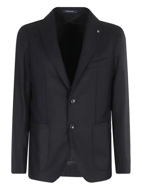 Tagliatore single-breasted patch-pocket blazer Blue 1SMC22K440007