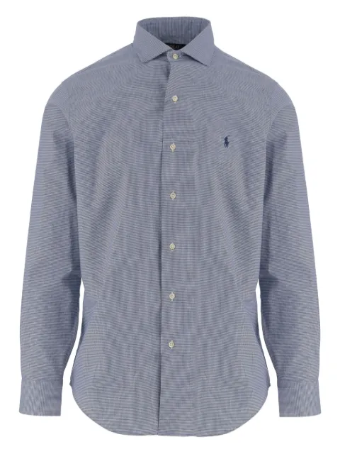 Polo Ralph Lauren checked-pattern cotton shirt Blue 710P00522003