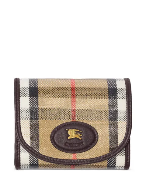 Burberry Highlands compact wallet Neutrals 8112281