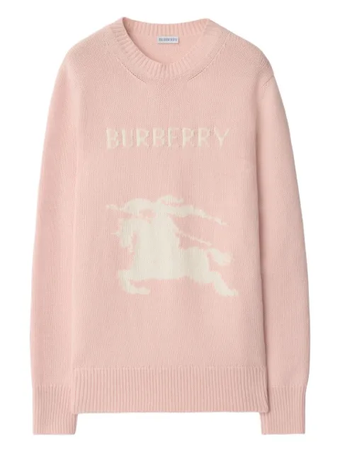 Burberry Knight wool cashmere sweater Pink 8115641