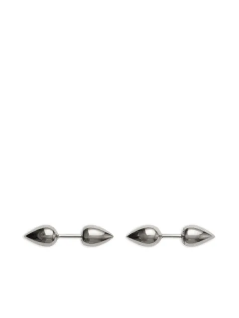 Burberry spear-shaped stud earrings Silver 8085317