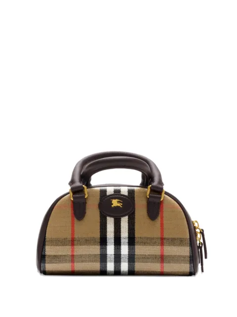 Burberry mini Highlands bowling bag​ Neutrals 8115281