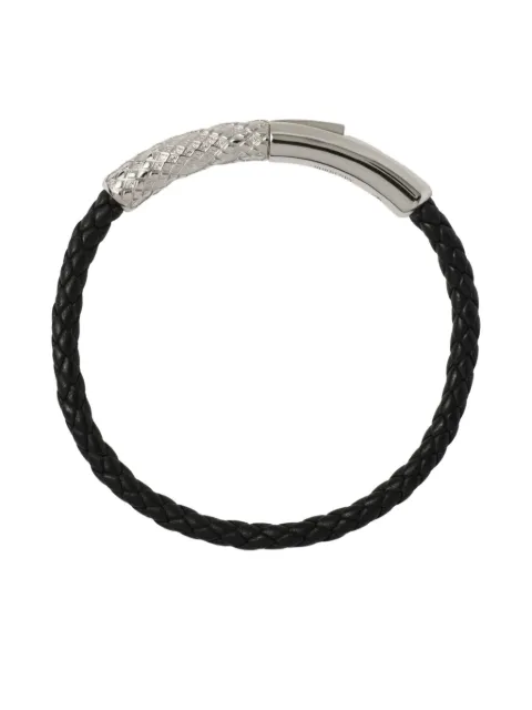 Burberry leather Check bracelet Black 8105618