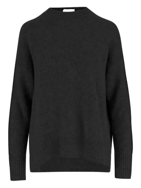 Allude cashmere crew-neck sweater Black 25511151