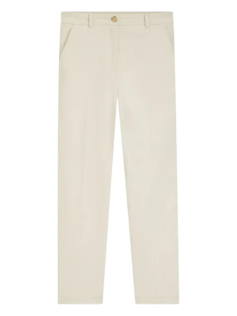 BOSS ribbed trousers Neutrals 50549169