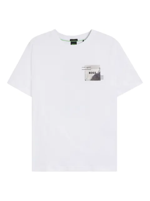 BOSS graphic-print T-shirt White 50548093100