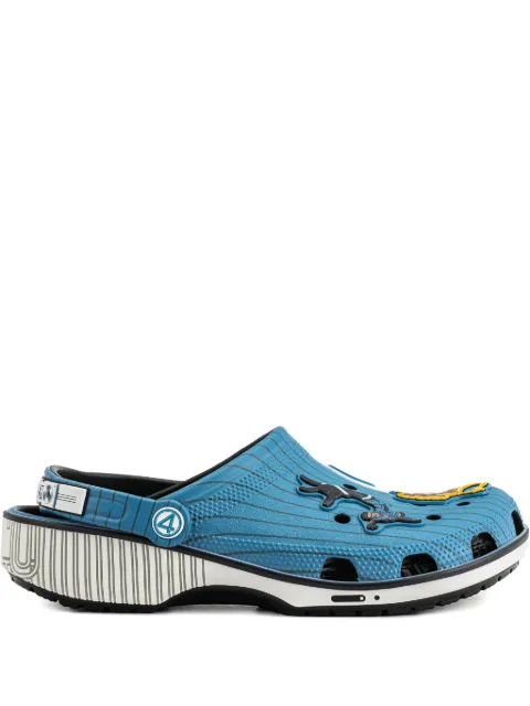 Crocs pinstripe Fantastic Four clogs Blue 21148190H