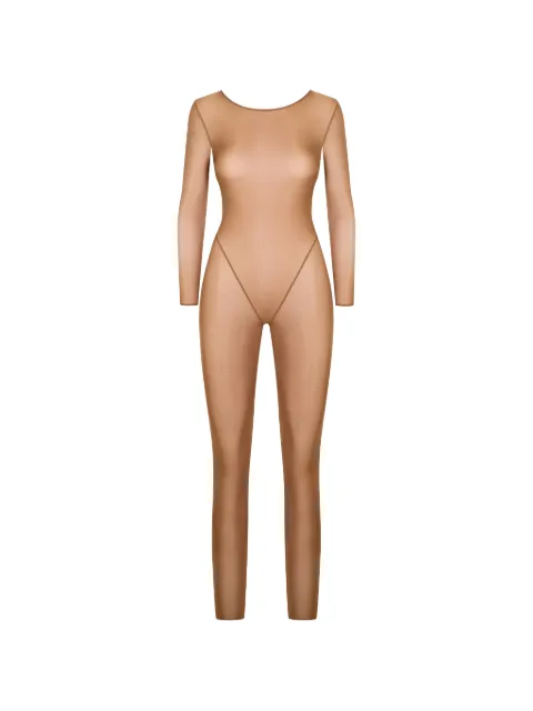 Maison Close French Kiss Light catsuit Neutrals 564167