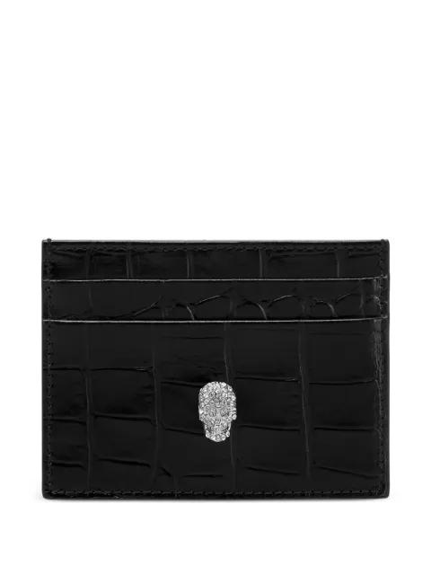 Philipp Plein cardholder cocco Skull Black FAEAWVG0117PLE010N