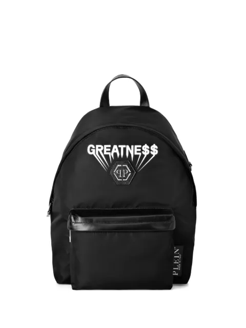 Philipp Plein nylon backpack Greatness Black AAEAMBA1495PNY002N