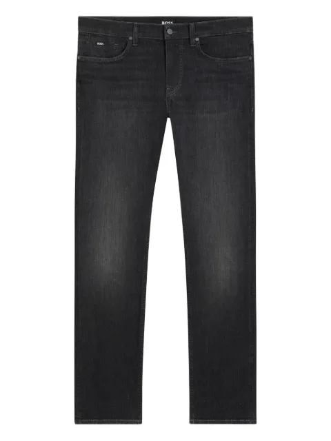 BOSS logo-plaque jeans Black 50544931