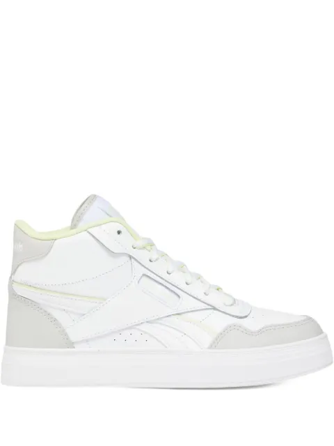 Reebok Court Advance Bold "Footwear White/Steely Fog/Citron Glow" sneakers White IF7456