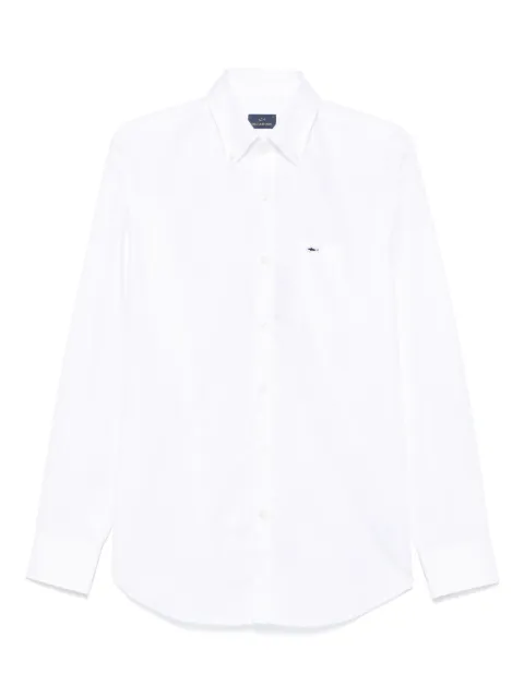 Paul & Shark long-sleeve cotton shirt White 99313000R