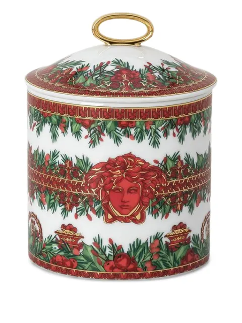 Versace Medusa porcelain jar White 81463340996