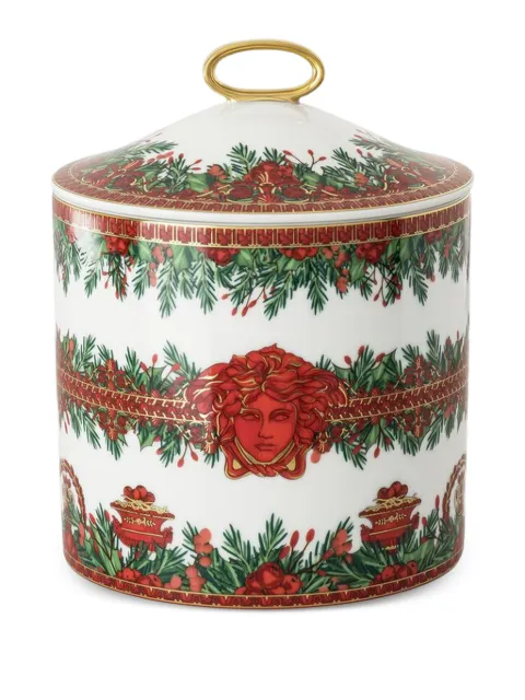 Versace Medusa-motif top-handle box (12.6cm) White 81463340996024986