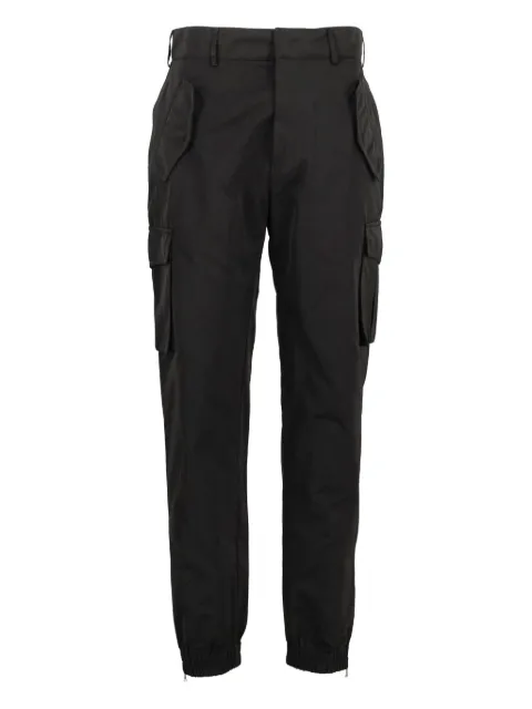 Ermanno Scervino multi-pocket elasticated bottom trousers Black WCV300520252