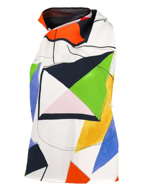 Ter Et Bantine draped halterneck top White WCV241010413