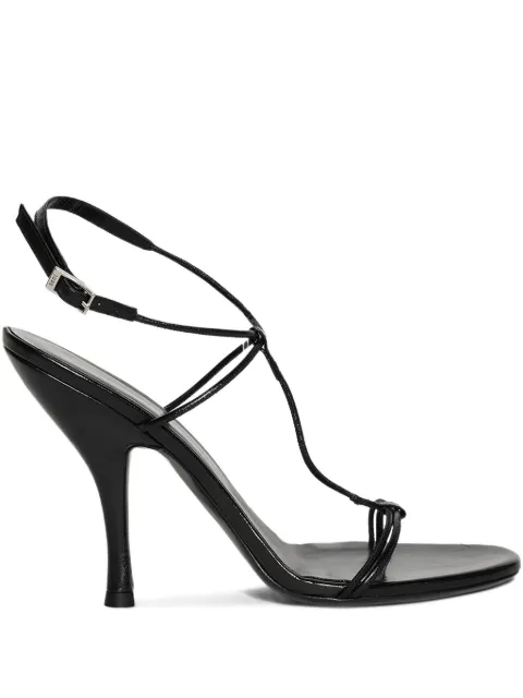 Jude 105mm Mixer ankle-tie heeled sandals Black PS25FHO007BK001LL001