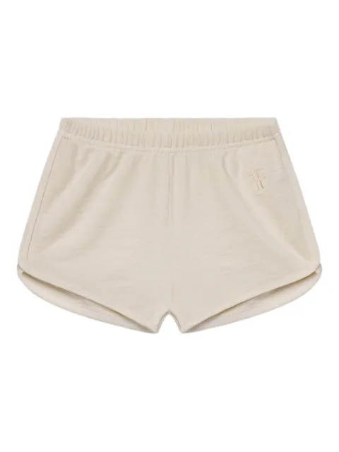 ETERNE cotton track shorts White CB12537
