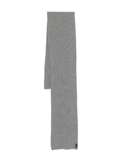 Paul & Shark ribbed wool scarf Grey 15317065
