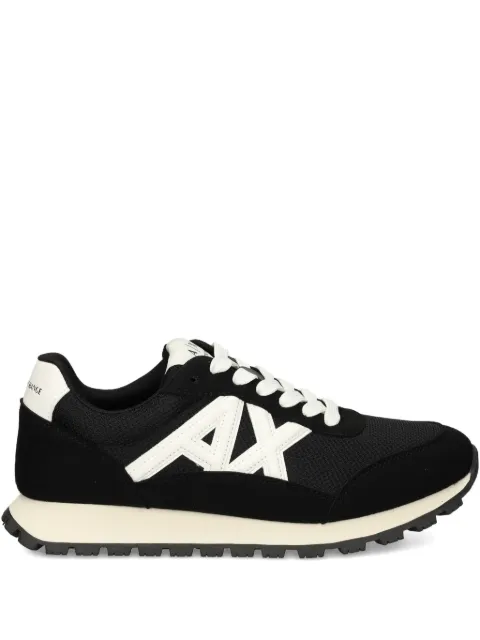 Armani Exchange logo-detail mesh panel sneakers Black XM001960AF19388