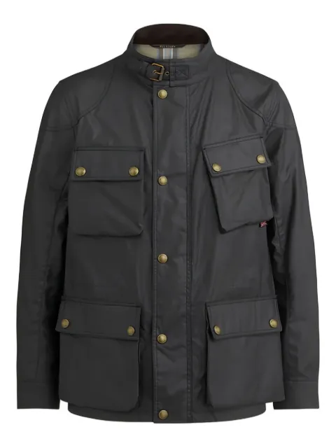 Belstaff patch-pocket military jacket Black 105300BLACK