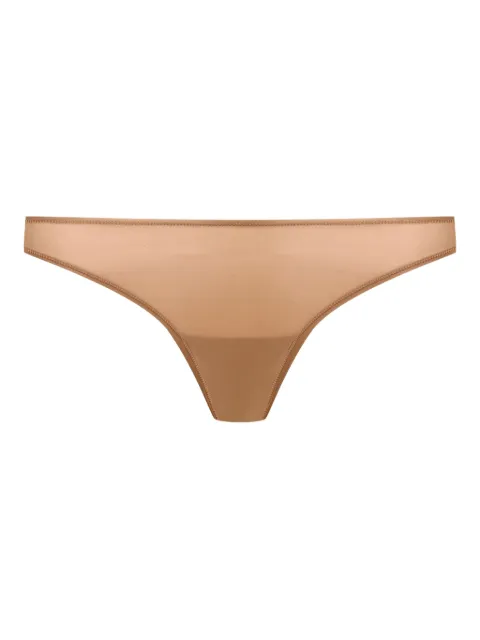 Maison Close high-cut tanga Brown 564137
