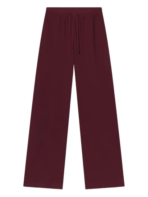 ETERNE cotton track pants Red CB12337