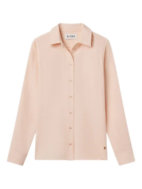 ETERNE Constance button-down cotton shirts Pink SL00742
