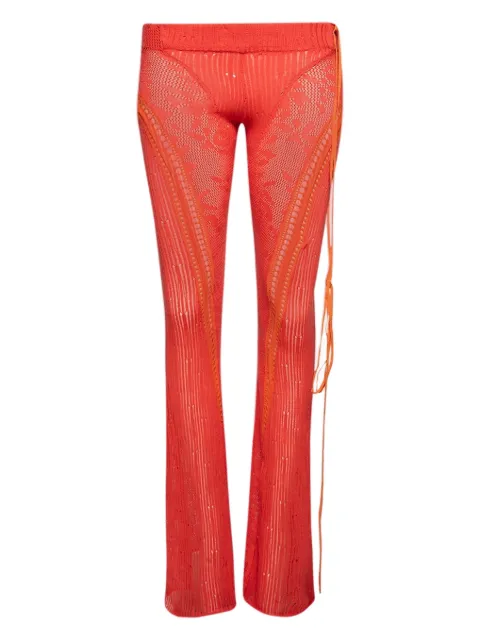 Roberta Einer Disco trousers Red RESS25K14C