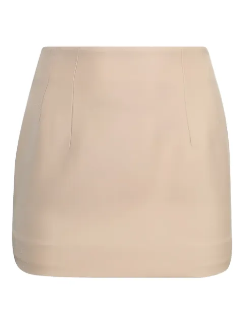 WARDROBE.NYC contour mini skirt Neutrals W3004F24WO