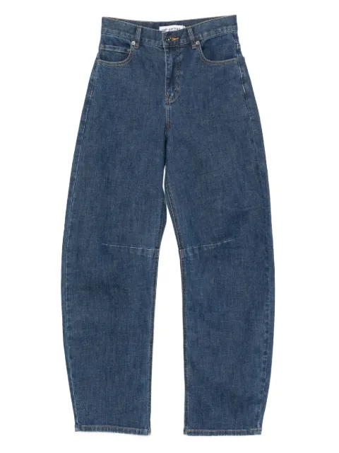 Self-Portrait five-pockets jeans Blue AW25824PBL