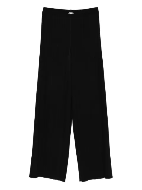 Forte Forte plissé crepe trousers Black 14069MYPANTS