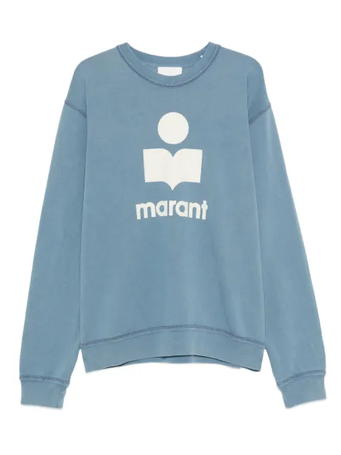 MARANT logo-print sweatshirt Blue SW0029HAC3M06H