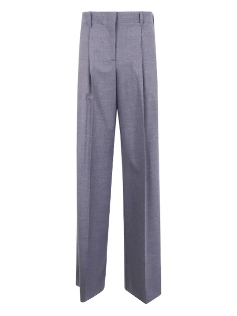 P.A.R.O.S.H. pleated wool trousers Grey D232305LUWOOL