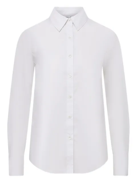 Veronica Beard long-sleeve button-down shirt White 2408LSCP41034