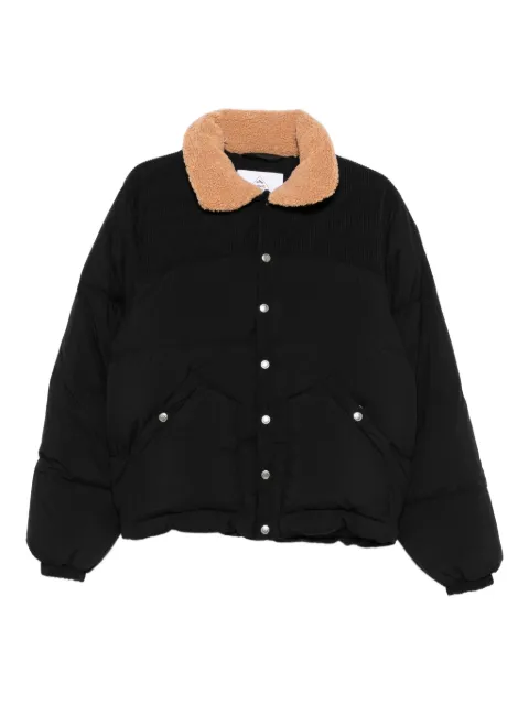 Pyrenex Fiery corduroy collar jacket Black HMY0020009