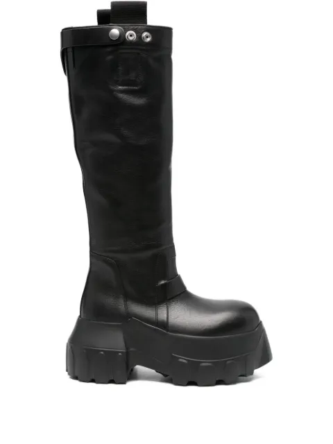 Rick Owens 75mm Bogun boots Black RP02E4870LOO