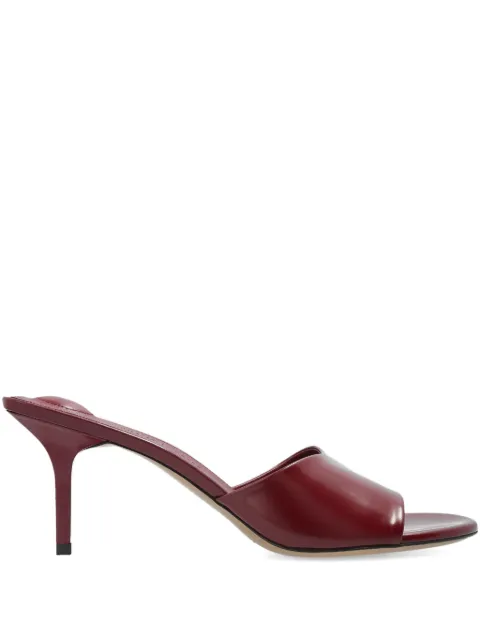 Jacquemus The Cubisto heeled mules Red FOW00167AC18A03